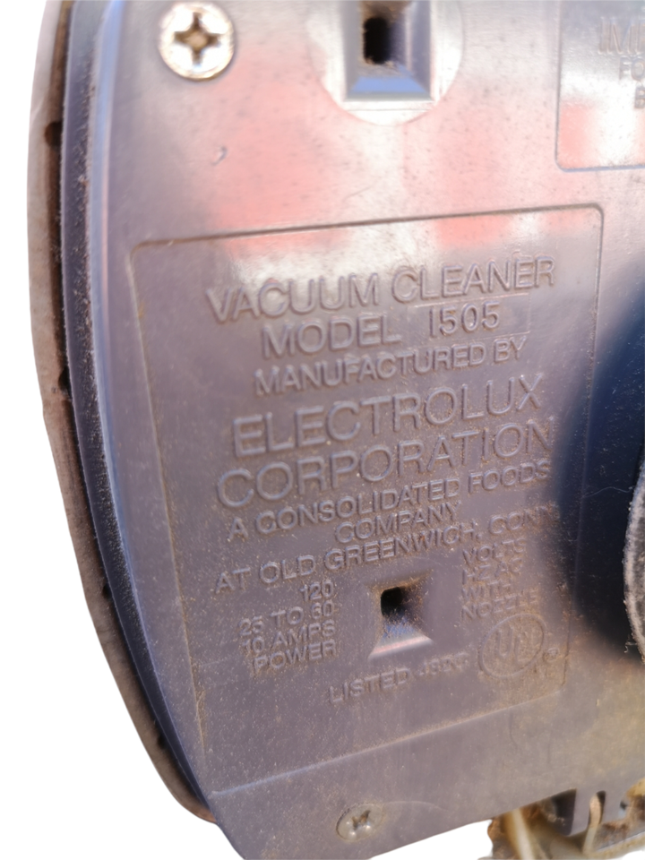 Electrolux Canister Vacuum Cleaner Silverado Deluxe 1505 Canister Only