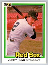 1981 Donruss - #215 Jerry Remy