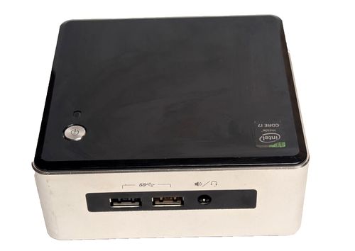 Intel NUC Mini PC : Intel Core i7 5557U @ 3.1 Ghz, 8GB Ram, 512GB SSD , W10P