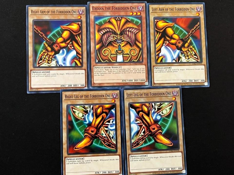 YUGIOH EXODIA DECK- OBLITERATE!!!- INCARNATE- EXODIUS- NECROSS- SPELLCASTER NM - Image 2 of 4
