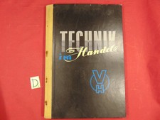 Technik im Handel Maschinen-Werkzeuge-Transportgeräte u.a. ca.21x30cm.