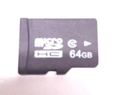 MICRO SD 64 GB SDHC MEMORY CARD (LOOK DESCRIPTION) a1300