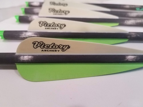 Victory Archery XBolt 22" Carbon Crossbow Green / White (5) with points