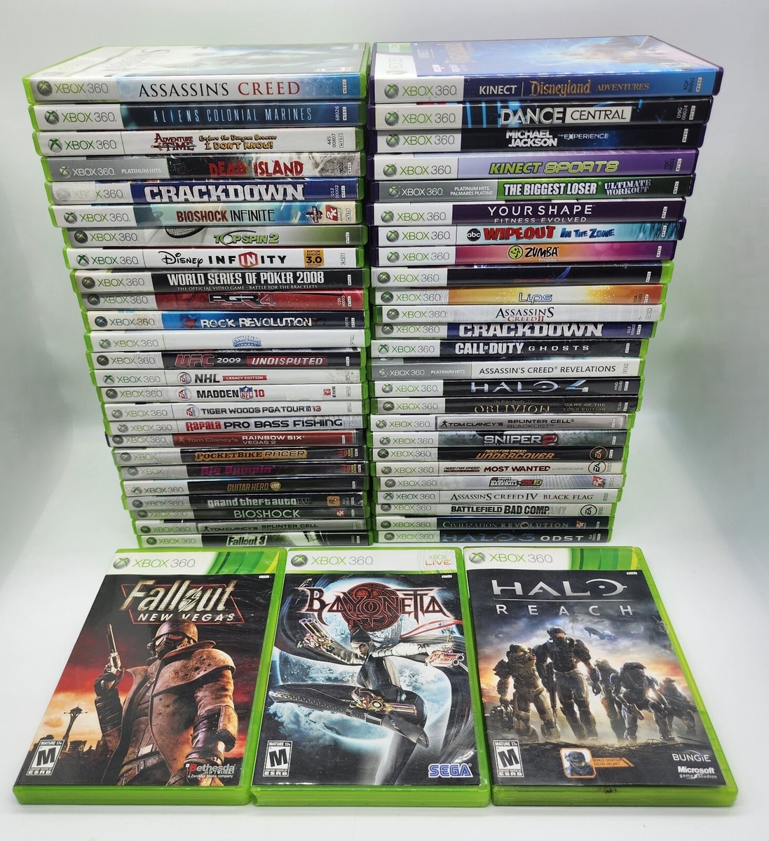 Microsoft Xbox 360 Games - Pick & Choose - Buy 3 Get 1 Free - Fast