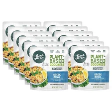 Loma Linda Greek Bowl - Plant-Based Protein (10 oz) (Pack of 12) Vegan 