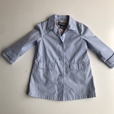 Lands End Girls light blue light weight Easter Spring jacket size 5/6