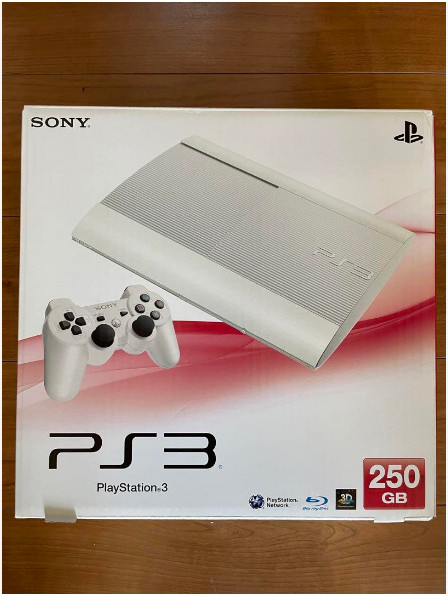 Sony PlayStation 3 PS3 CECH-4000B Classic White Game Console Box