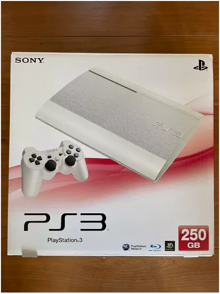 Sony PlayStation 3 PS3 CECH-4000B Classic White Game Console Box Region  Free F/S