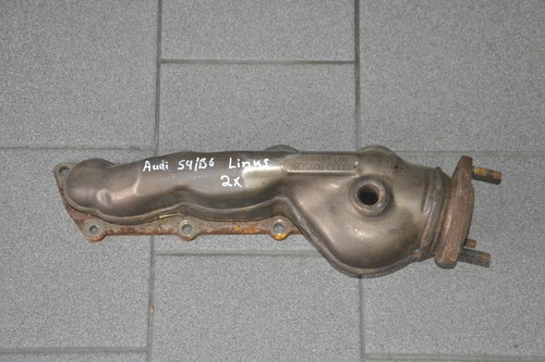 Original Audi A4 S4 B6 8E 4,2 Auspuff Krümmer Abgaskrümmer links 079253033 A