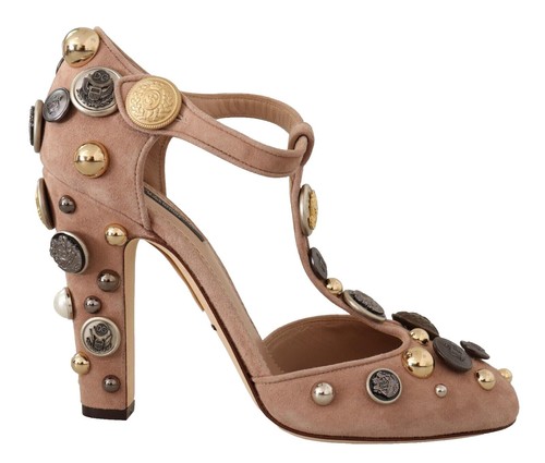 DOLCE & GABBANA Shoes Beige Leather Cutout Logo Espadrilles  display picture 2