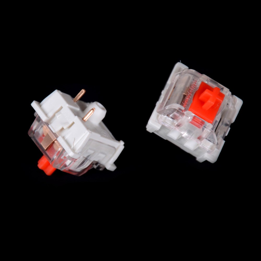 10pcs Red Mechanical Keyboard Switches Compatible with Cherry MX Keyboard Tester Parts Replacement