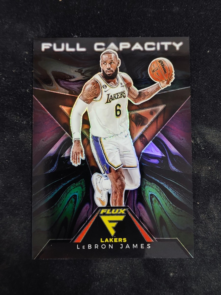 LeBron James 2022-23 Panini Select Selective Swatches Silver Prizm