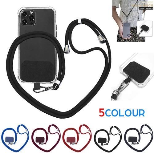 Cordino Universale Per Cellulare Alla Moda Tracolla Regolabile Con Toppa ▼