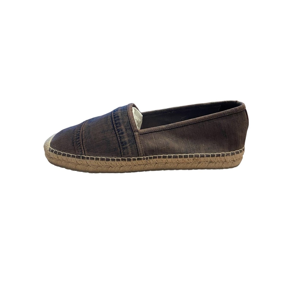 DOLCE & GABBANA Mens Luxury Espadrilles Flats Slip On Denim 