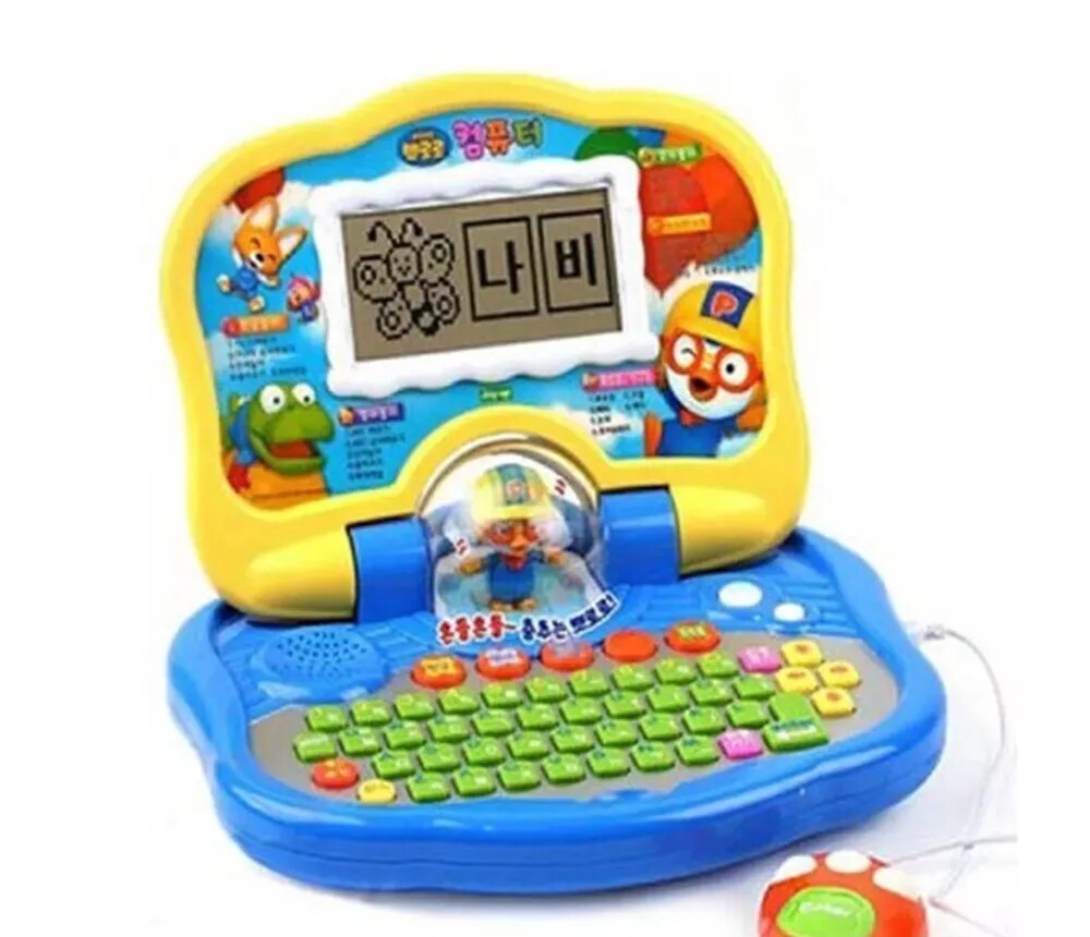 Pororo Computer Toy LCD Learning Korean English Number Play Kids