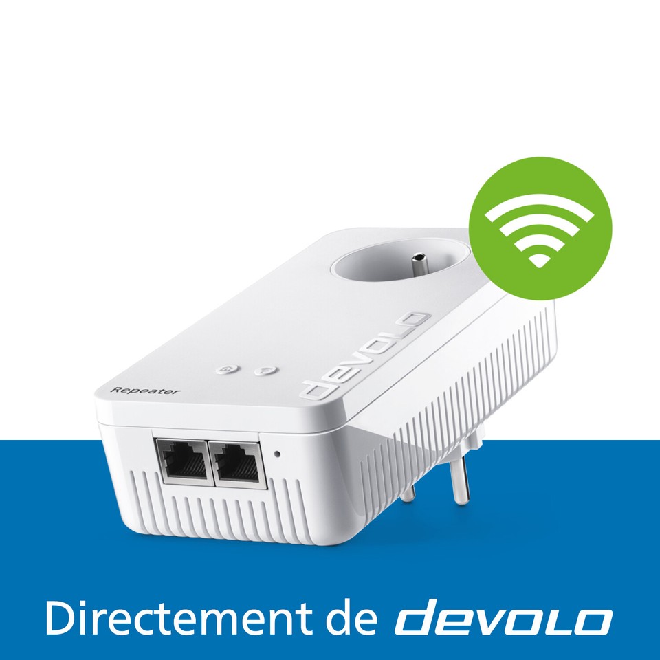 devolo Répéteur WiFi+ ac amplificateur WiFi Mesh point d'accès WiFi repeater