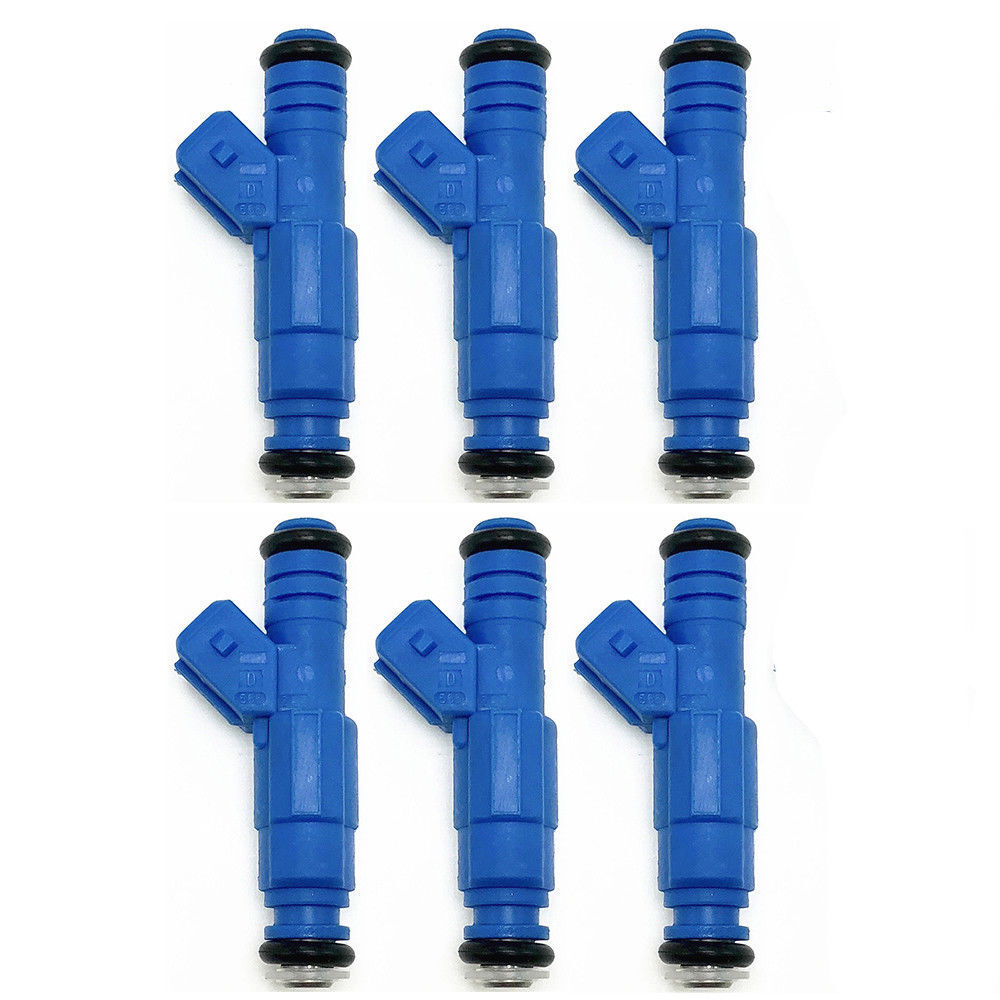 Set of 6 Upgrade EV1 Fuel Injectors For Pontiac Buick Chevy 3.8L