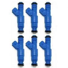 Set of 6 Upgrade EV1 Fuel Injectors For Pontiac Buick Chevy 3.8L 17103146