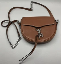 Rebecca Minkoff Megan Mini Crossbody Dark Luggage