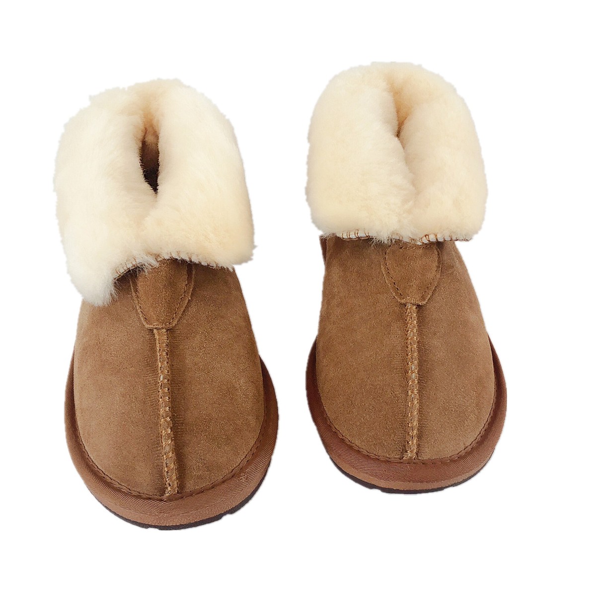 Wearing Uggs Slippers Ugg Boots No Fur 100% Australia Merino