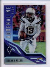 KEENAN ALLEN 2018 PANINI PHOENIX #10 ADRENALINE RUSH PURPLE #48/75 AJ4547