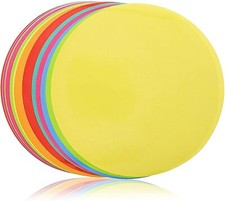 Dry Erase Stickers for Tables, Classroom, Whiteboard 8 Colors, 11 In, 24 Pack