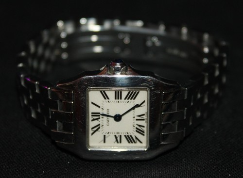 CARTIER SANTOS DEMOISELLE LADIES WATCH, REF 2698 PETITE WRIST ...
