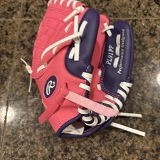 Rawlings Girls PL91PP Baseball Glove Right Hand Throw Players Series New Size9