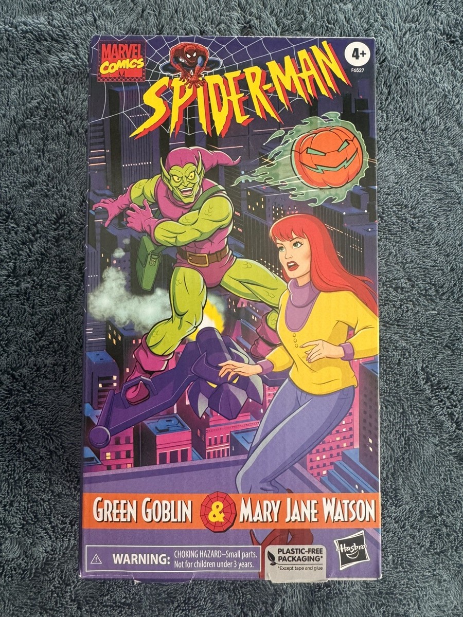 Marvel Legends VHS Animated Series 2 Pack Green Goblin & Mary Jane