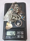 Mixed Lot of Vintage To Now Sterling Silver 925 Jewelry 46.2 Grams Scrap or Not