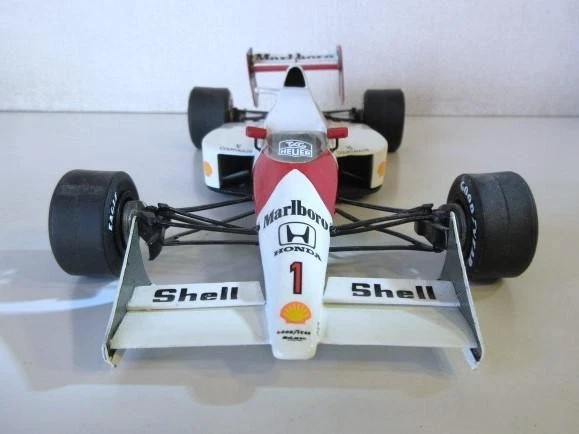 McLaren HONDA MP4/5 STUDIO27 1/20 scale minicar Used Excellent No Box - Image 3 of 4