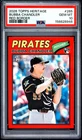 2026 Bubba Chandler Topps Heritage Red Border Rookie PSA 10 - Pop 1 - Pirates