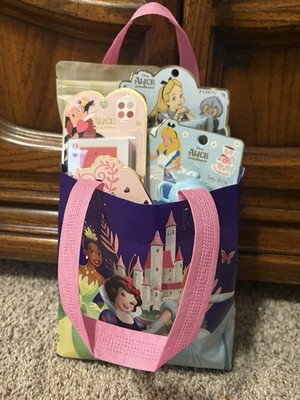 Disney Alice in Wonderland Vanilla Scent Beauty Lot Lip Gloss, Balm, Bath Bomb