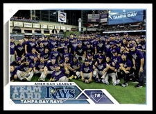 2023 Topps Tampa Bay Rays Tampa Bay Rays #623