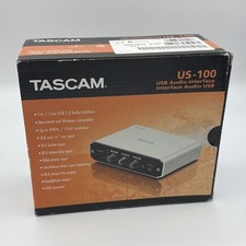 TASCAM US-100 USB Audio Interface NEW for DJ Guitar