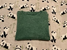 SO Women  s Sweatshirt Size Medium Green Long Sleeve