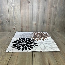 DFXSZ Outdoor Throw Pillow Covers 16x16 Inch Waterproof Geometric Black Brown