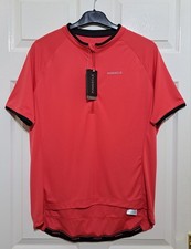 Pinnacle Coral 1/4 Zip Radtrikot Kurzarm Damen Gr&ouml;&szlig;e UK 18 EU 46 Neu mit Etikett
