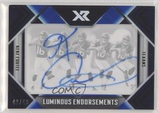 2018 Panini XR Luminous Endorsements Blue 49/49 Keke Coutee #LE-28 Auto nd3