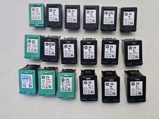 Lot Of 18 Mixed HP 74  HP 75 Empty Ink Cartridges - No Ink