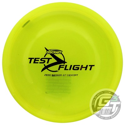 NEW Discraft Test Flight 1 [Banger GT Top] Zone GT - COLORS WILL VARY