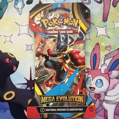 Mega Evolution Single Sleeved Booster Pack- SEALED - 