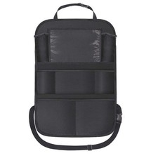 Children Car Seatback Organizer Hanging Pouch With Elastic Strap For Auto