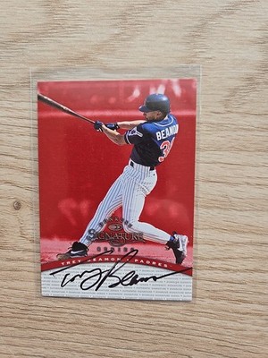 1997 Donruss Signature Auto Red Trey Beamon