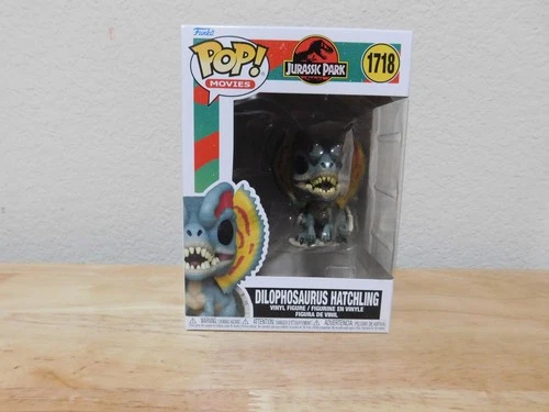 New Funko Pop Movies Jurassic Park #1718 Dilophosaurus Hatchling vinyl figure