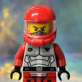 LEGO Billy Starbeam minifigure Galaxy Squad Red Spaceman 70708 70702 gs005