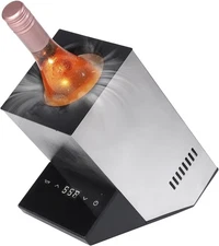 Electric Wine Chiller Cooler Single Bottle Christmas Gift Stainless Bar Tool