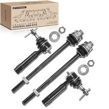 4Pcs Front Inner  Outer Tie Rod Ends Kit, Fit For Chevy  GMC  Cadillac -