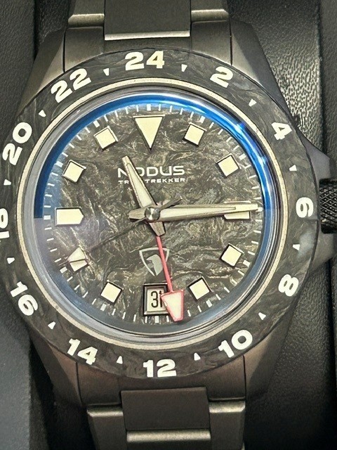 Nodus TrailTrekker Raven GMT Carbon, True GMT, Barely Worn, Sold Out