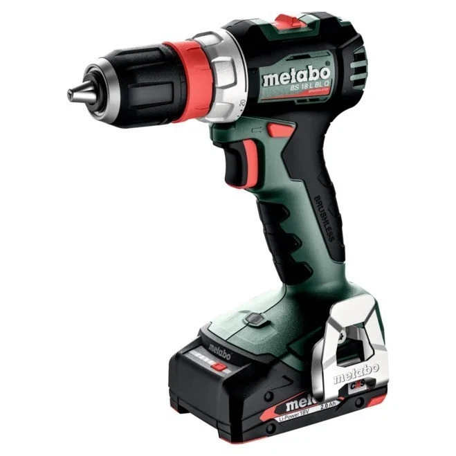 Metabo BS 18 L BL Q Cordless drill/driver, 2 x 2.0Ah Batteries, Charger, & Case - Image 3 of 4